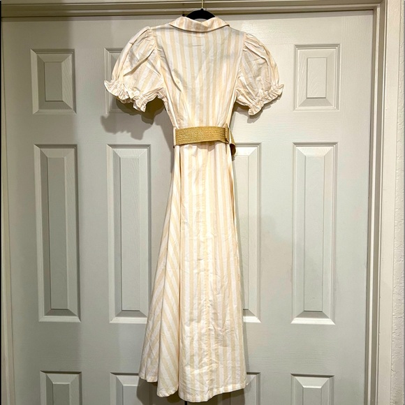 NEW WEWOREWHAT MACRO STRIPED BELLA MAXI DRESS - Picture 13 of 14